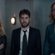 (L-R) Kirsten Bell, Ben Platt, and Allison Janney in The People We Hate At The Wedding